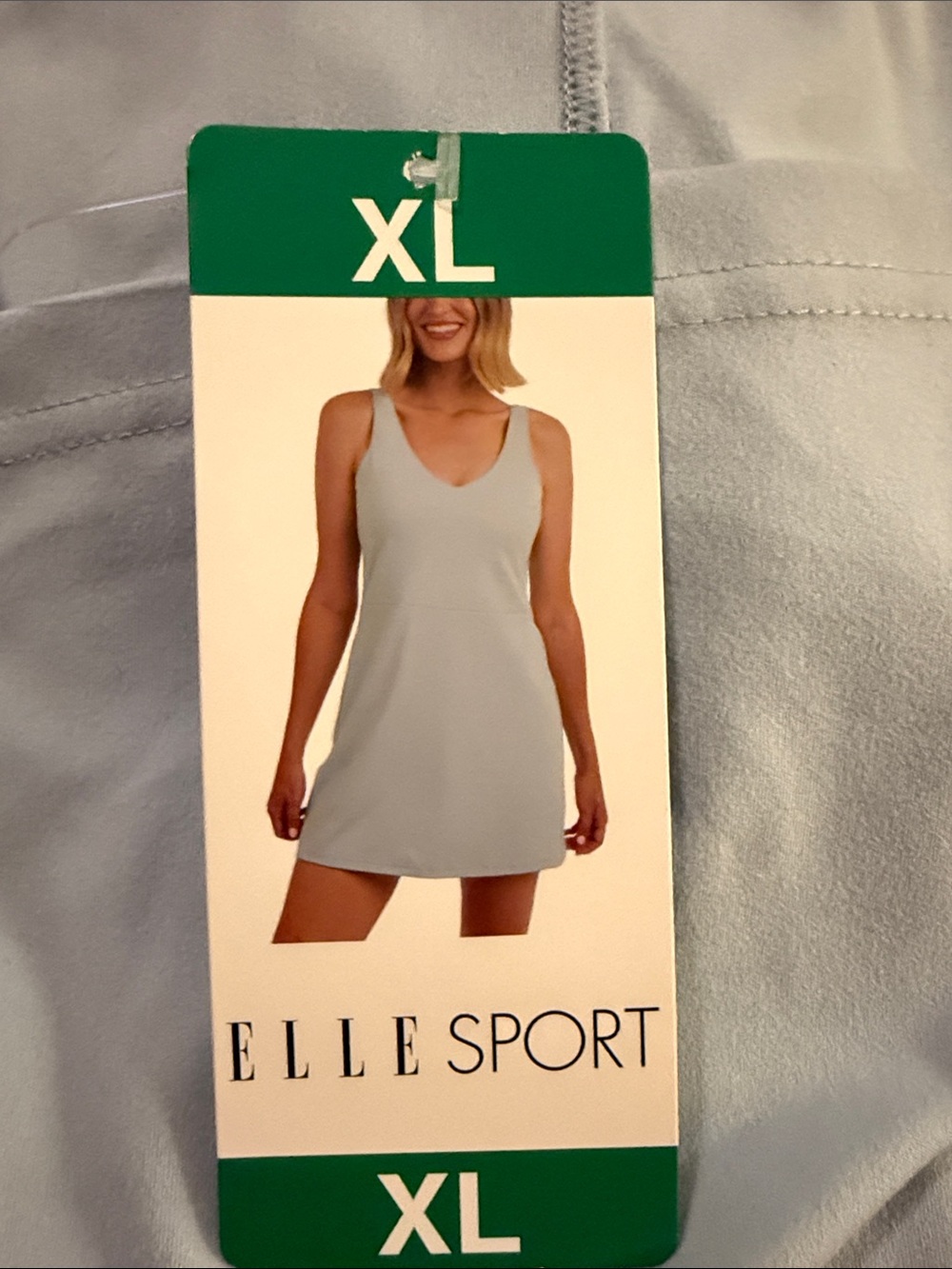 ELLE Sport Light Blue Sleep Chemise - XL